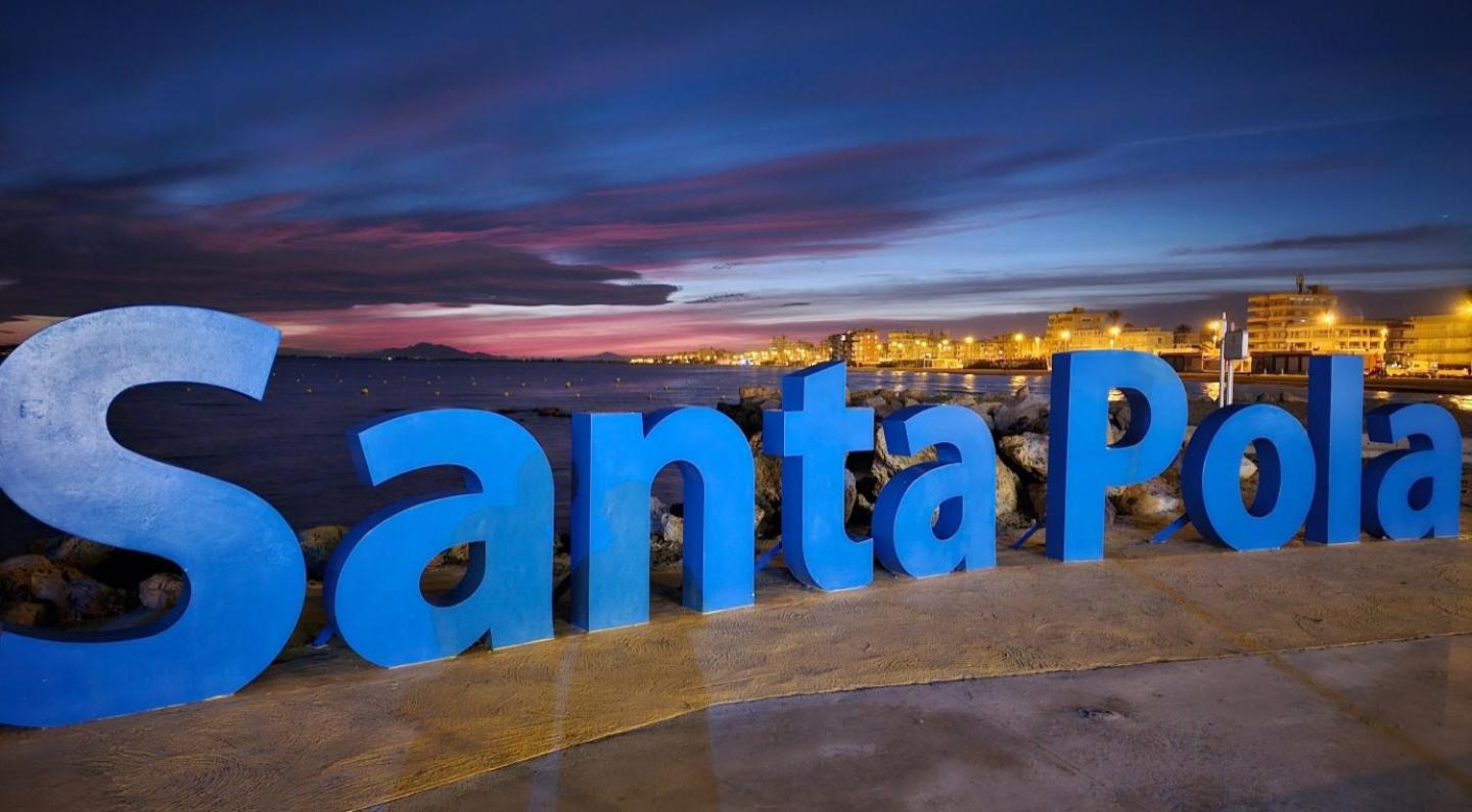 Santa Pola Con Tres Dormitorios Playa Levante ภายนอก รูปภาพ