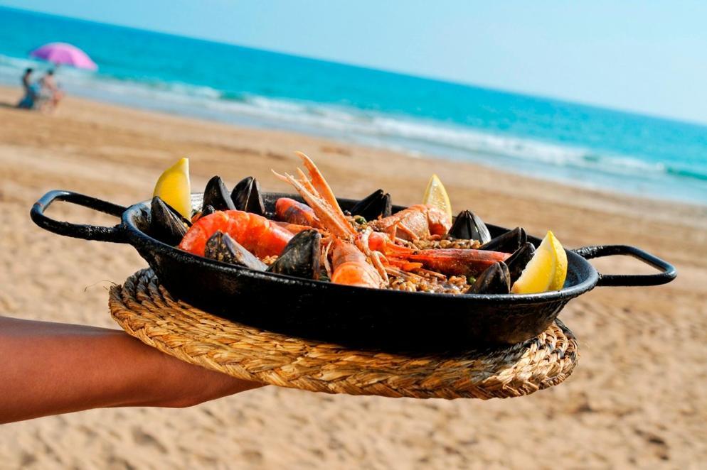 Santa Pola Con Tres Dormitorios Playa Levante ภายนอก รูปภาพ